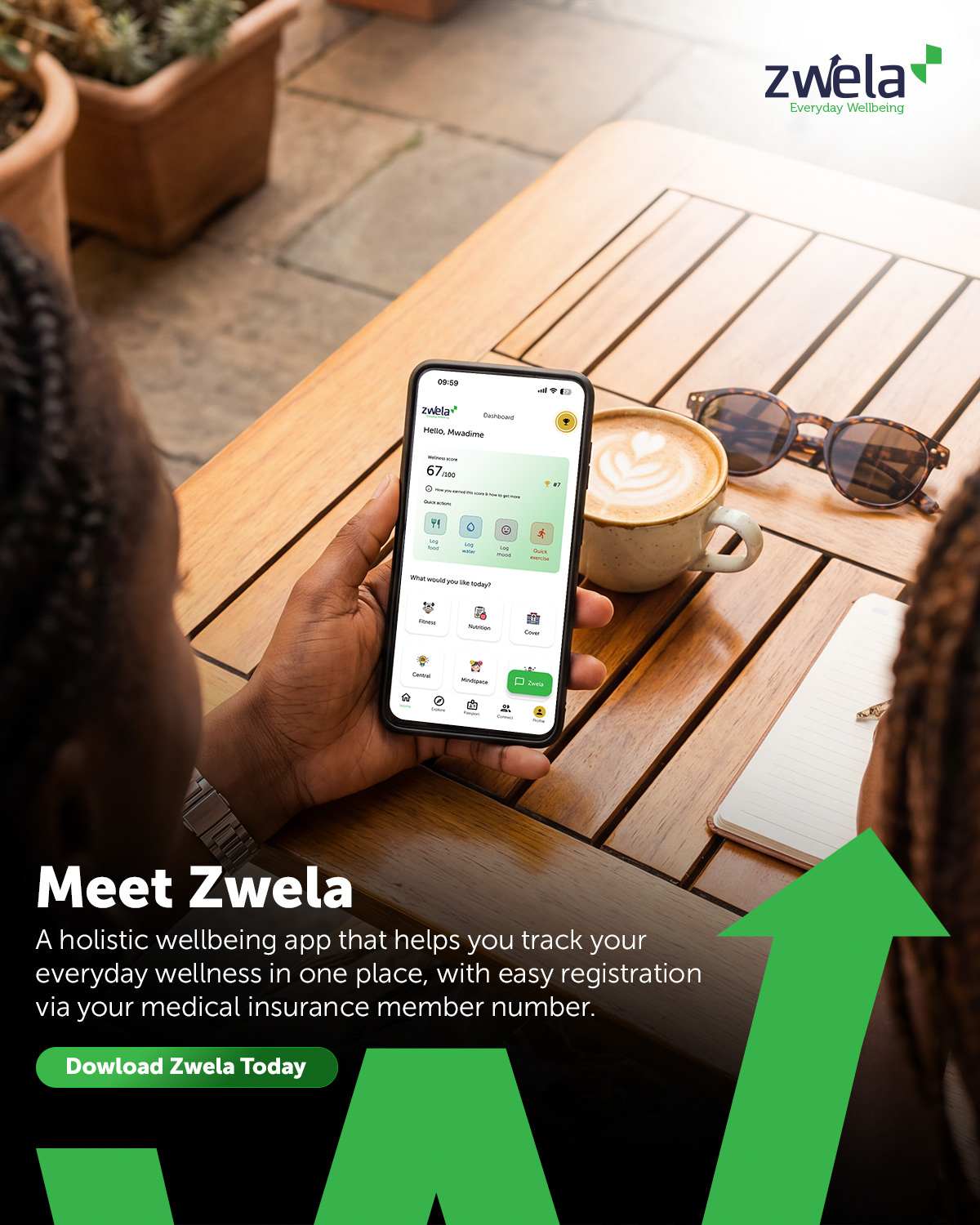 Zamara Zwela — April 2026 campaign poster